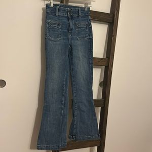 American eagle super high rise flare